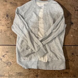 Gray Crewneck Sweater Good fellow